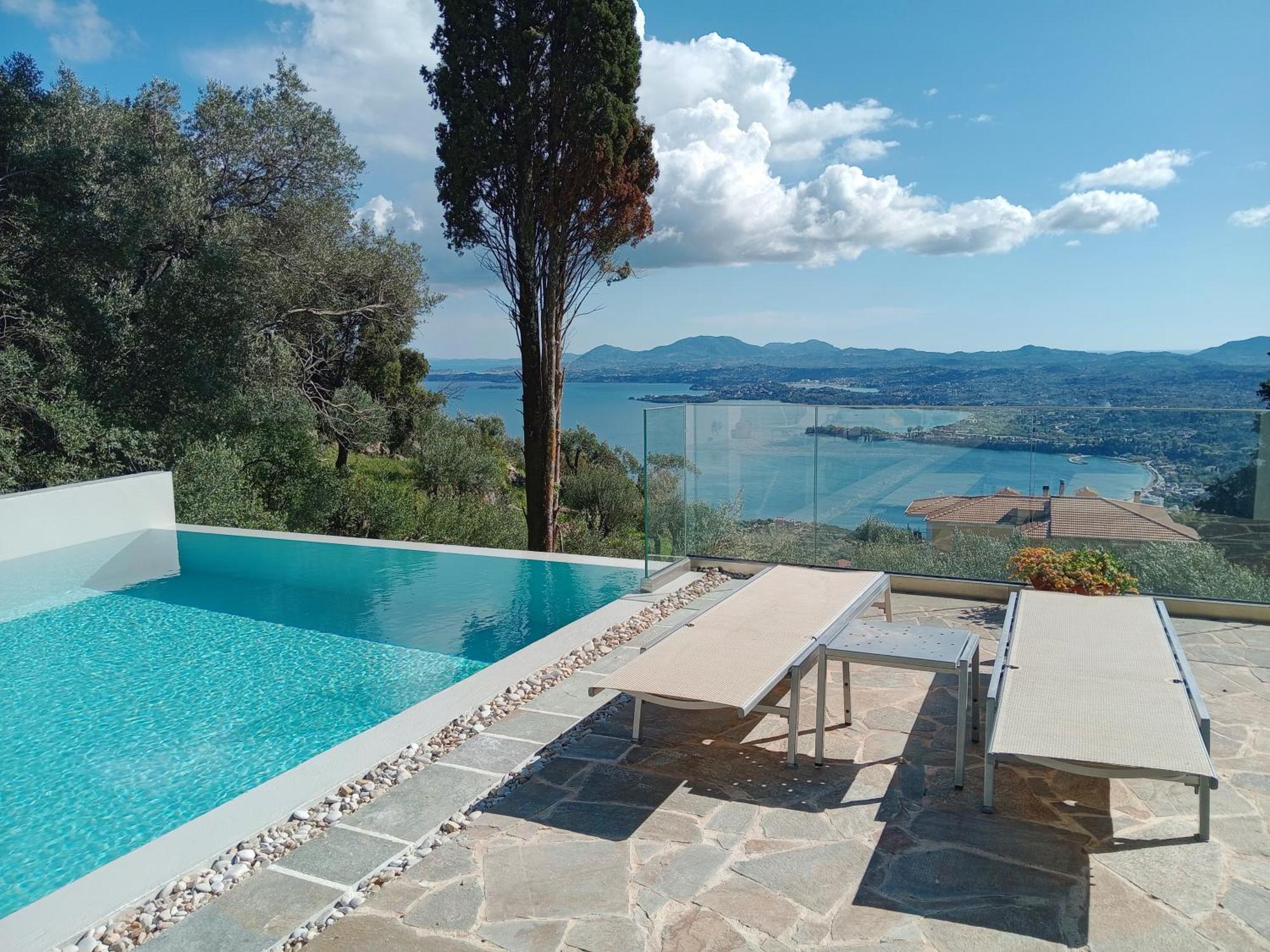Rizaria Sea View House Villa Spartylas ภายนอก รูปภาพ
