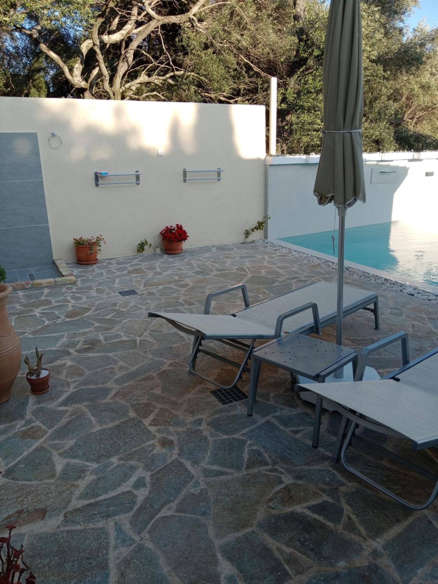 Rizaria Sea View House Villa Spartylas ภายนอก รูปภาพ